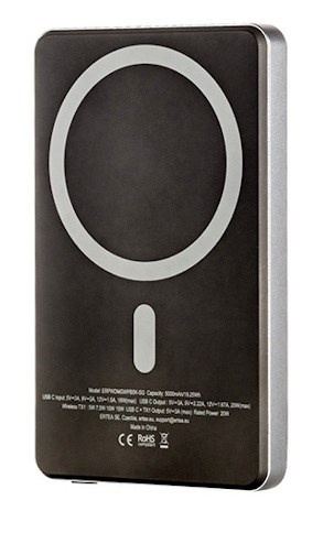 ER POWER Powerbanka 5000 ERPWDMGWPB5KSG MagSafe kompatibilní
