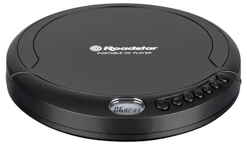 Roadstar PCD-435NCD/BK sluchátka v balení