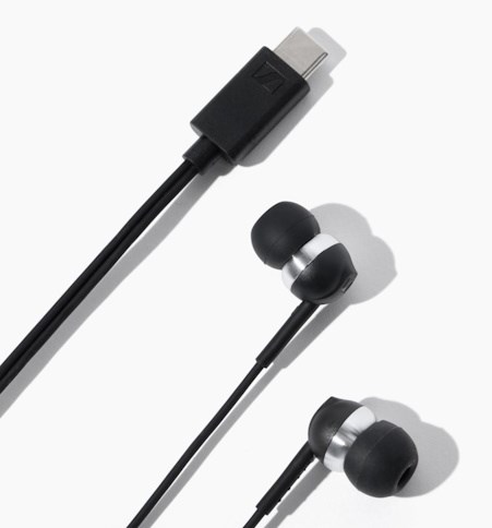 Sennheiser CX 80U USB-C připojení