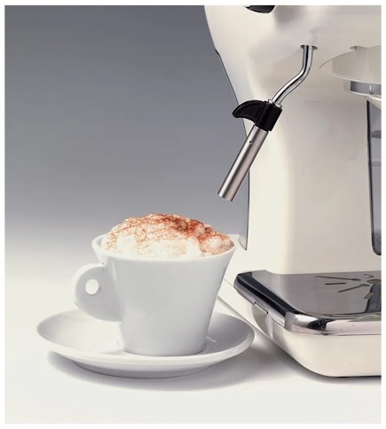 Ariete Vintage Espresso 1389/15 tryska na mléko