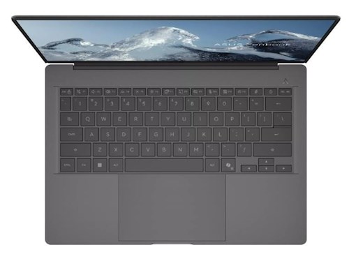 Asus Zenbook A14 (UX3407QA-OLED306W) podsvícená klávesnice