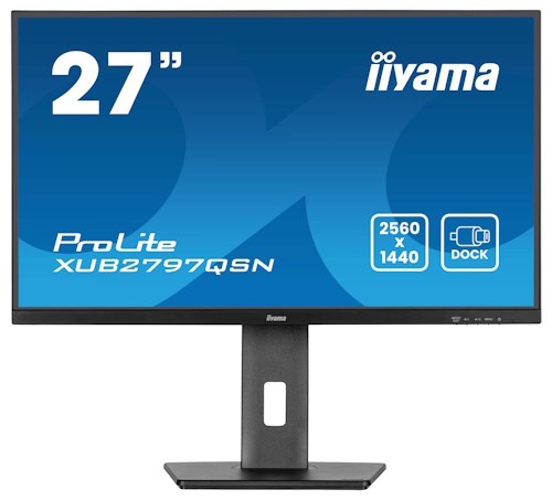 iiyama ProLite XUB2797QSN-B2 USB-C dock