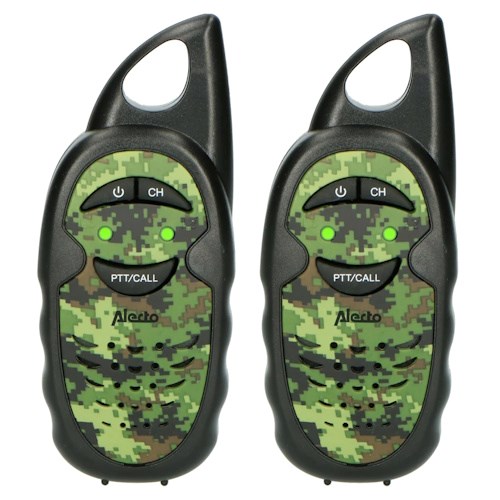 Alecto FR05CAMO dosah až 3 km