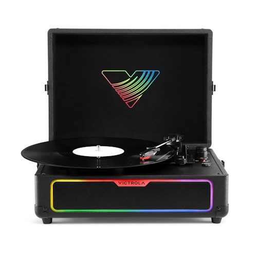 Victrola VSC-700SB-BLK RGB osvětlení