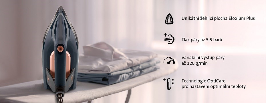 ETA Steamio 1290 90000 žehlicí plocha Eloxium Plus