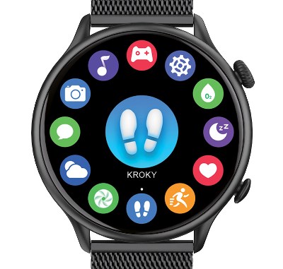 Aligator Watch Lady X černé Bluetooth 5.0