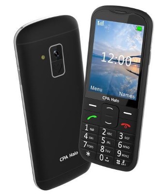 CPA HALO 28 černý velká tlačítka