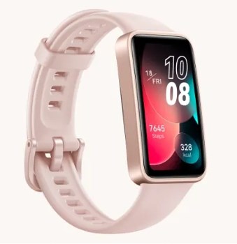Huawei Band 8 Sakura Pink AMOLED displej
