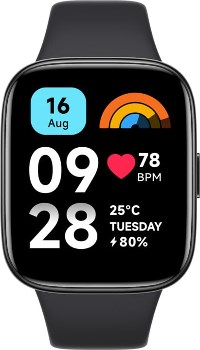 Redmi Watch 3 Active Black barevný LCD displej