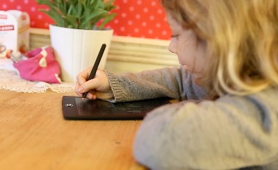 Sencor SXP 020 WH Digitální zápisník 8,5'' dotyková obrazovka