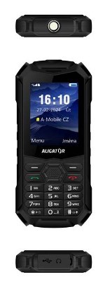 Aligator R35 eXtremo Black baterie 1800 mAh