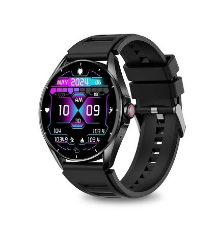 Aligator Watch AMOLED Black 100 sportovních režimů