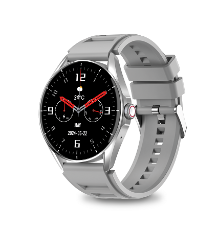 Aligator Watch AMOLED Silver Always ON