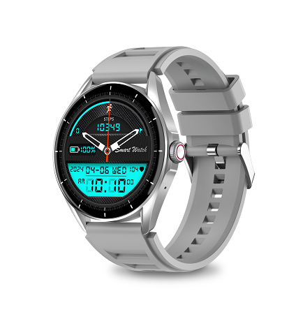 Aligator Watch AMOLED Silver 100 sportovních režimů