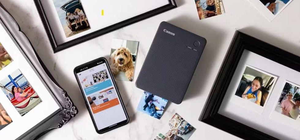 Canon Selphy Square QX20 šedá integrovaná baterie