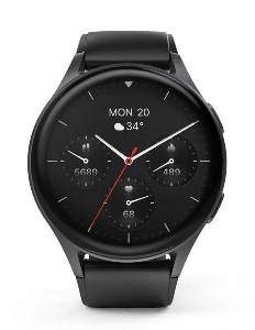 Hama 8900, smart hodinky, černé dlouhá výdrž baterie