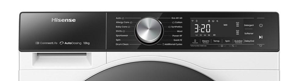 Hisense WF5S1245BW 19 programů