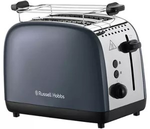Russell Hobbs 26552-56/RH Colours Plus 2S Toaster Grey dva dlouhé otvory