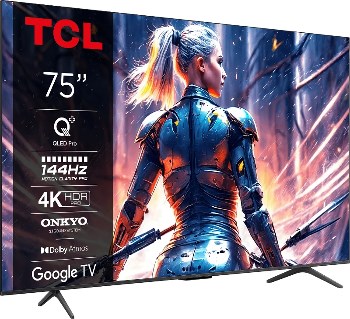 TCL 75T8B TV technologie QLED