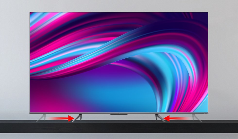 TCL 75T8B TV tenké rámečky