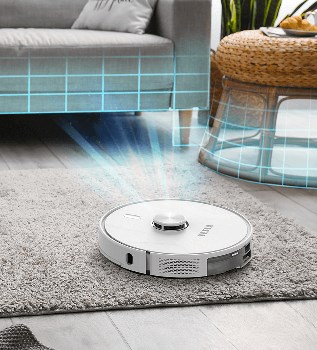 Tesla RoboStar iQ700 robotický vysavač plánovaný úklid