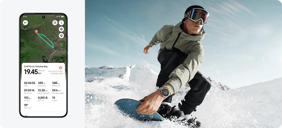 Xiaomi Watch 2 Titan Gray voděodolnost 5 ATM