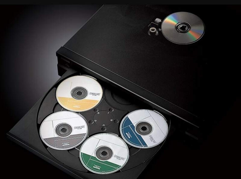 Yamaha CD-C603 black Play X Change