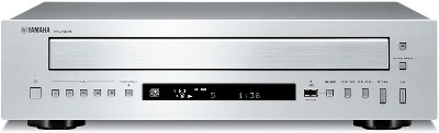 Yamaha CD-C603 silver tlačítkové ovládání