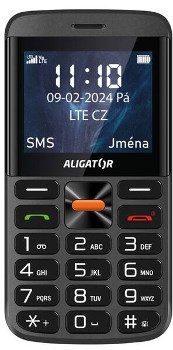Aligator A910 Senior Black výdrž až 7 dnů