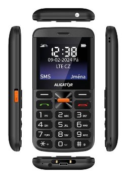 Aligator A910 Senior Black fotoaparát