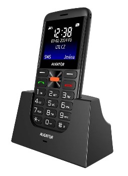 Aligator A910 Senior Black funkce VoLTE