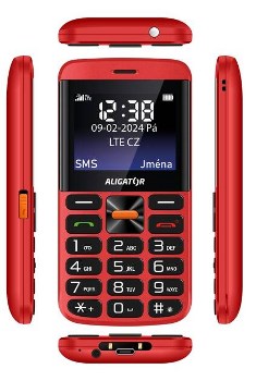 Aligator A910 Senior Red fotoaparát