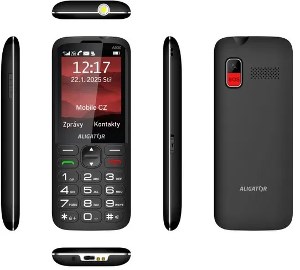 Aligator A930 GPS Senior Black SOS locator