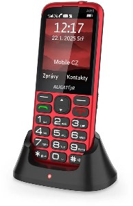 Aligator A930 GPS Senior Red budík