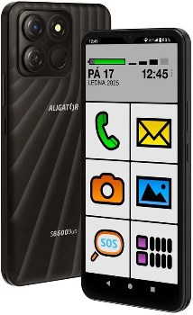 Aligator S6600 Senior Black SOS locator