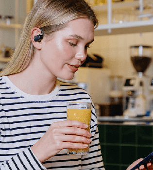 Edifier Comfo Flex černá duální mikrofony