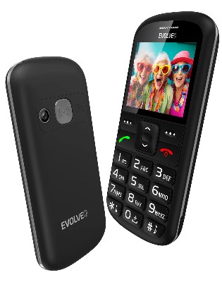 Evolveo EasyPhone XS Black FM radio