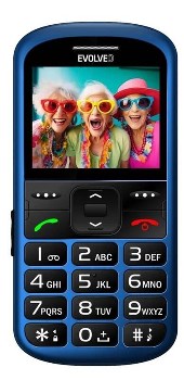 Evolveo EasyPhone XS Blue velká tlačítka