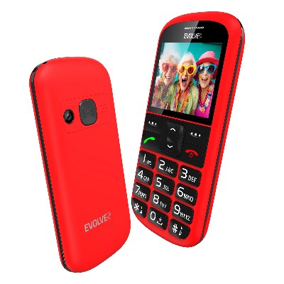 Evolveo EasyPhone XS Red FM rádio