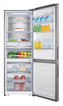 Hisense RB645N4BID objem 345 l