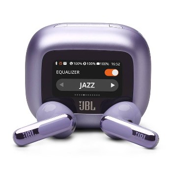 JBL Live Flex 3 Purple Smart Charging Case