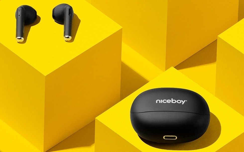 Niceboy Beans 4 Black IPX4