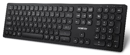 Niceboy OFFICE K30 Black gumové koncovky