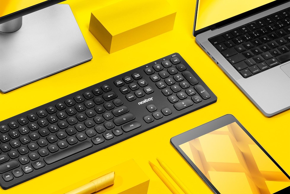 Niceboy OFFICE K30 Black 110 kláves