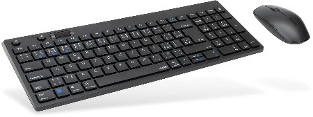 Rapoo 8050T set klávesnice a myši černý 12 měsíců na baterii