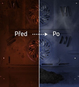 Samsung NV7B4455UAB/U3 pyrolytické čištění