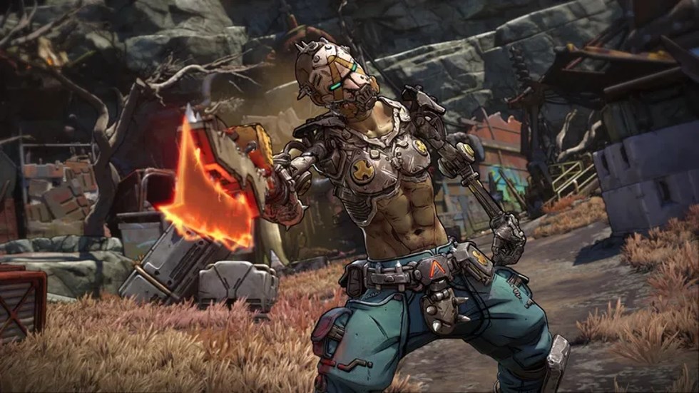 Sony PS5 - Borderlands 4 dynamický pohyb