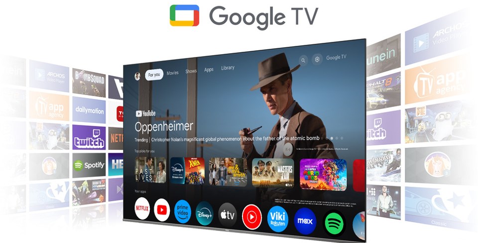 TCL 43V6C 4K SMART Google TV Google Assistant
