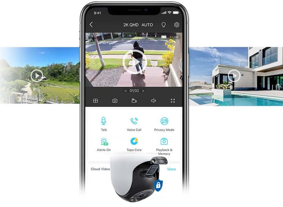 TP-link Tapo C520WS aplikace Tapo