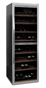 mQuvée WineExpert 180 nerez digitální displej